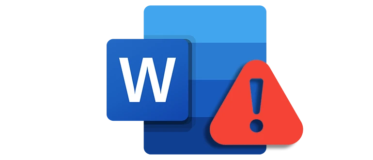 Значок, обозначающий ограниченные возможности программы MS Word, свидетельствующий о недоступных функциях, что может указывать на режим просмотра или ограниченного использования.